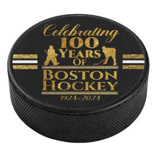 100 Years Of Boston Hockey Puck