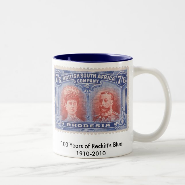 100 Years of Reckitt's Blue Mug (Right)