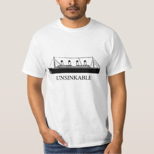 100 years of the unsinkable Titanic T-Shirt