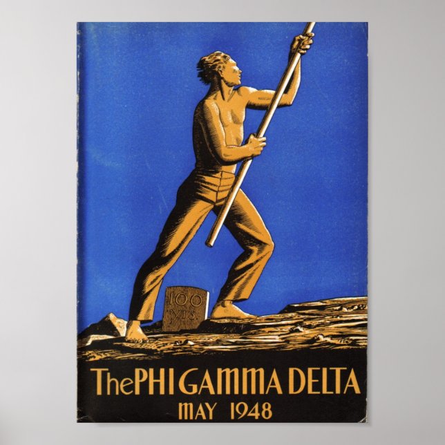 100th Anniversary Magazine Cover Poster (Front)