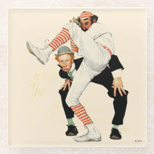 100th Anniversary of Baseball Glass Coaster