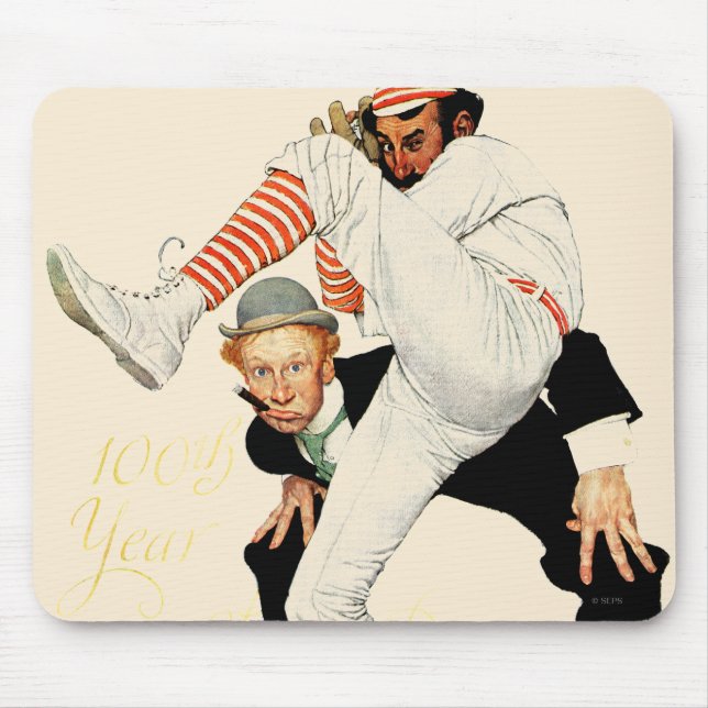 100th Anniversary of Baseball Mouse Mat (Front)