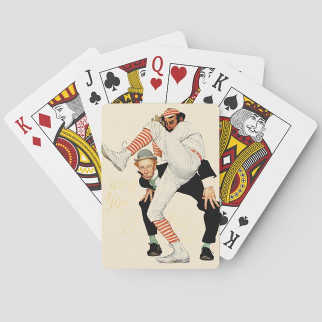 100th Anniversary of Baseball Playing Cards (Back)
