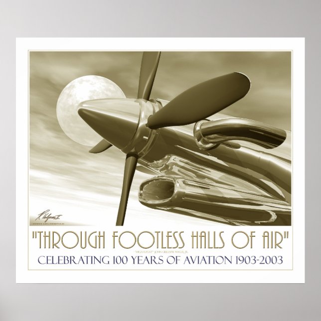 100th Anniversary of Flight Poster (Front)