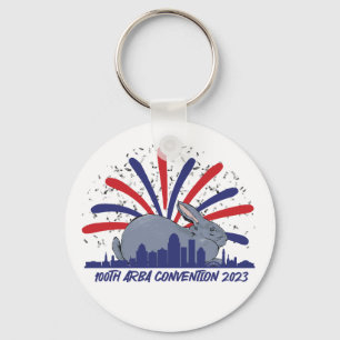 100th ARBA Convention BARNSC keychain