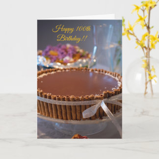 100th Birthday Card