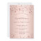 100th birthday party rose gold stars sprinkle