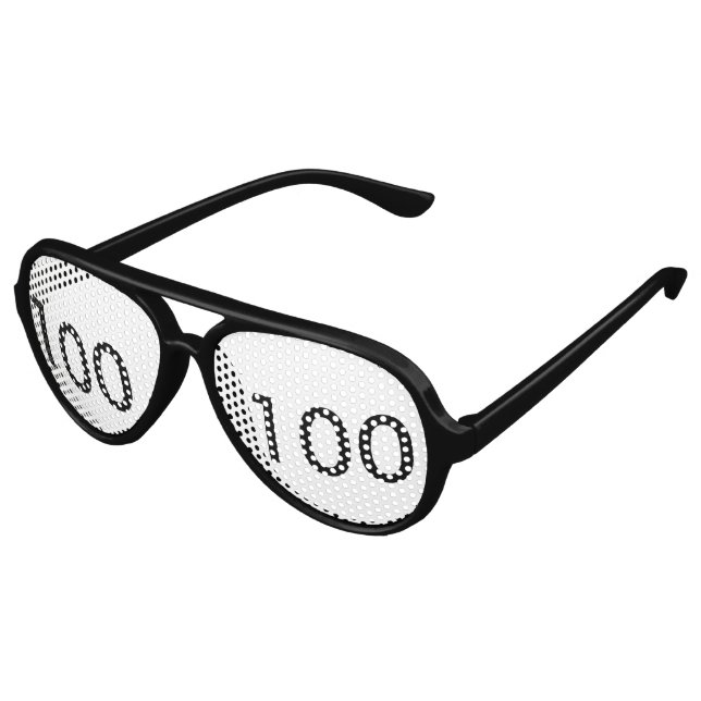 100th Birthday Party Shades (Angled)