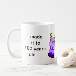 100th Birthday - White 11 oz Classic Mug