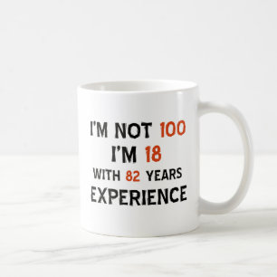 100th cool birthday designs coffee mug