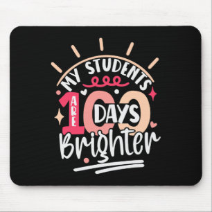100th Day For Teacher My Students Are 100 Days Bri Mouse Mat