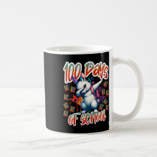 100th Day Funny Outfit Teacher & Student 100 D Coffee Mug