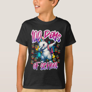 100th Day Funny Outfit Teacher & Student 100 D T-Shirt