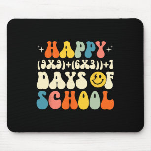 100th Day Math Formula 100 Days Of School Student Mouse Mat