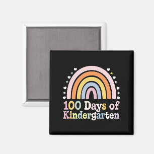 100th Day of Kindergarten Teacher Kids 100 Days  Magnet