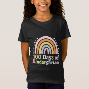 100th Day of Kindergarten Teacher Kids 100 Days T-Shirt
