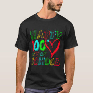 100th Day Of School 100 Days Cute Students Boys Gi T-Shirt