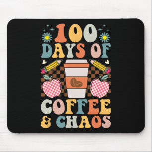100th Day Of School 100 Days Of Coffee For Teacher Mouse Mat