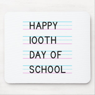 100th Day Of School 100 Days Of School 1 Mouse Mat