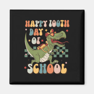 100th Day Of School 100 Days Of School Cute Trex K Magnet