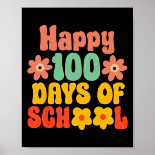 100th Day Of School 100 Days Of School  Poster