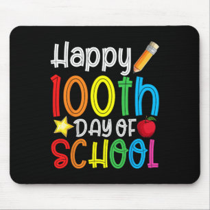100th Day Of School 100 Days Of School Teacher Stu Mouse Mat