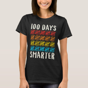 100th Day Of School 100 Days Smarter Teacher Stude T-Shirt