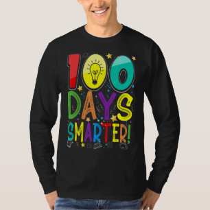 100th Day Of School 100 Days Smarter Teacher Stude T-Shirt