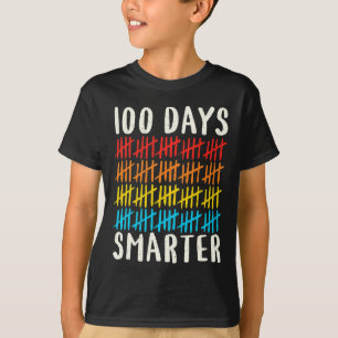 100th Day Of School 100 Days Smarter Teacher Stude T-Shirt