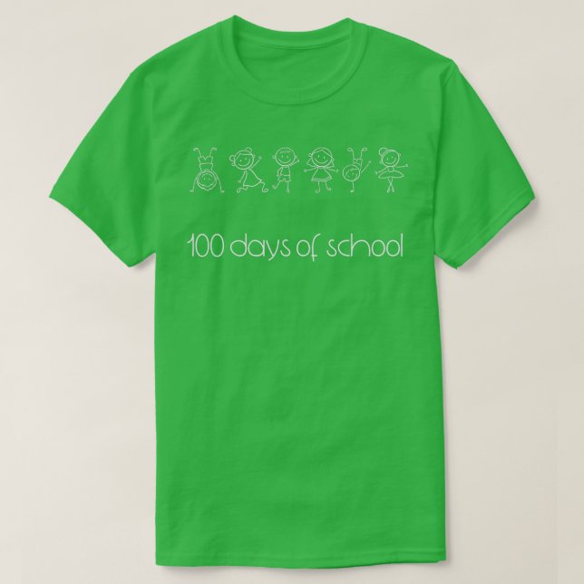 100th Day of School 100 Days Teacher Student Smart T-Shirt (Design Front)