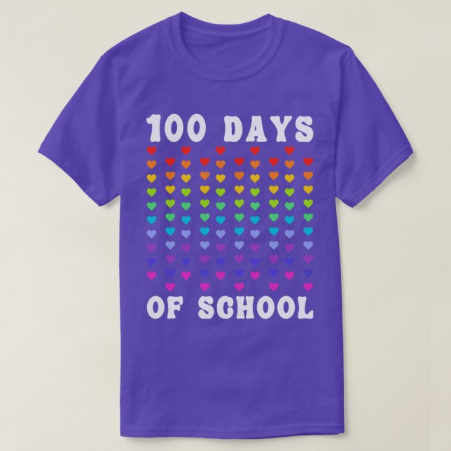 100th Day of School 18 T-Shirt (Design Front)