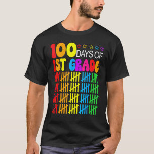 100th Day Of School 1st Grade Teacher 100 Days Sma T-Shirt