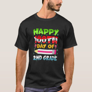 100th Day Of School 2nd Grade 100 Days Smarter Sec T-Shirt