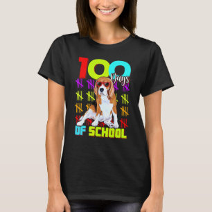 100th Day Of School Boys Kids Beagle  Costume T-Shirt