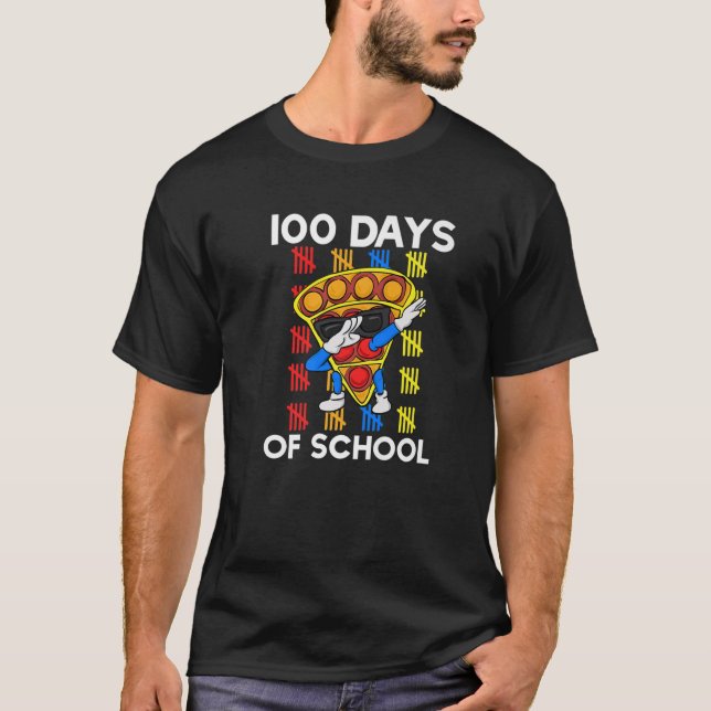 100Th Day Of School Dabbing Fidget Toy T-Shirt (Front)