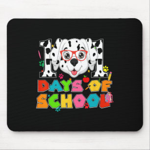 100th Day Of School Dalmatian Dog 100 Days Of Scho Mouse Mat