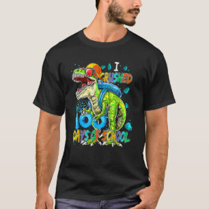 100th Day Of School Dino Kids Happy 100 Days Dinos T-Shirt