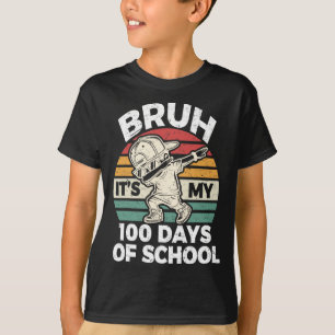100th Day Of School Dino Kids Happy 100 Days Dinos T-Shirt