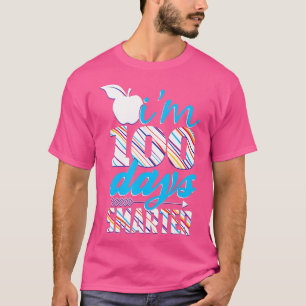 100th Day Of School Funny Im 100 Days Smarter Kids T-Shirt