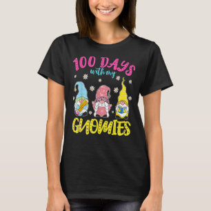 100th Day Of School Gnome Costume For Women Men Ki T-Shirt