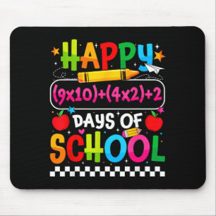100th Day Of School Happy 100 Days Math Equation T Mouse Mat