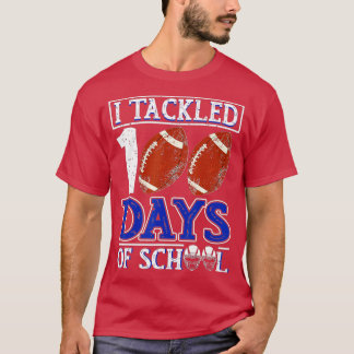 100th Day of School - I Tackled 100 Days Of School T-Shirt