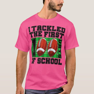 100th Day of School - I Tackled 100 Days Of School T-Shirt