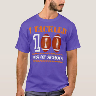 100th Day of School - I Tackled 100 Days Of School T-Shirt