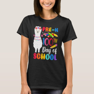 100th Day Of School No Prob Llama Happy 100th Day  T-Shirt