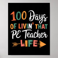 100th Day Of School Pe Teacher Physical Education 