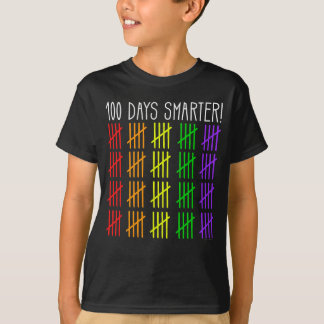 100th Day of School Rainbow Counting Teacher T-Shirt