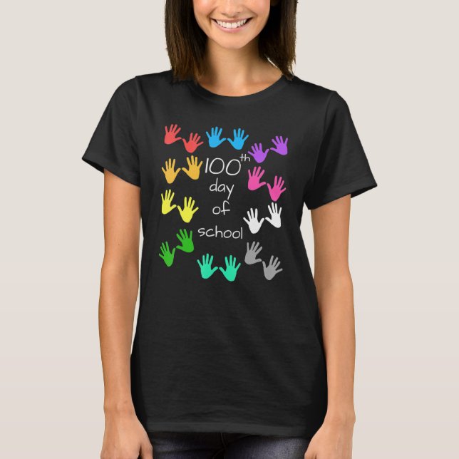 100th Day of School Shirt - 100 Days Celebration (Front)