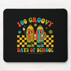 100th Day Of School Shirts Teachers Students Groov Mouse Mat