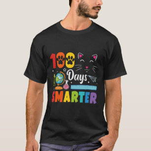 100th Day Of School Students 100 Days Love Of Cats T-Shirt